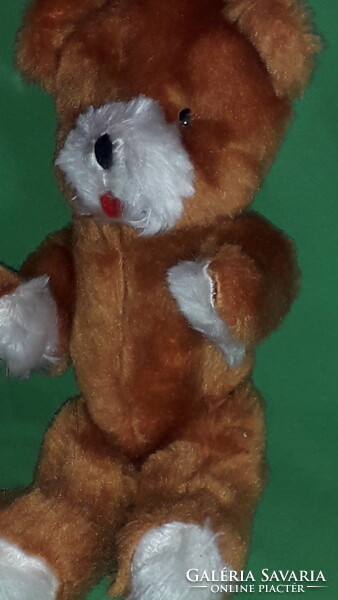 Antik keze-lába mozgó eredeti TEDDY mackó medve maci 27 cm a képek szerint