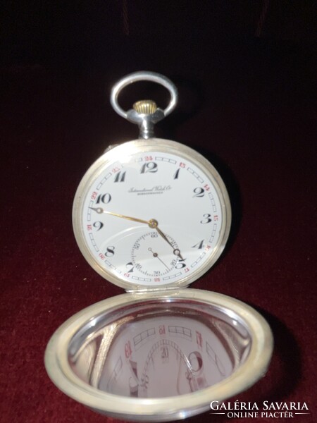 IWC Schaffhausen Ezüst /800/- as Antik /1900/- as évek Zsebóra