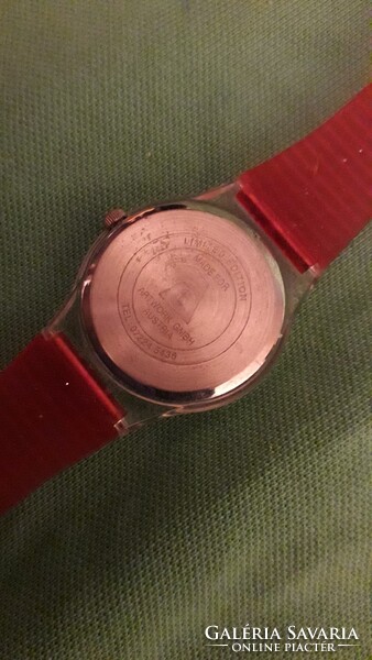Retro német LINZ quartz kvarcóra nem tesztelt a képek szerint