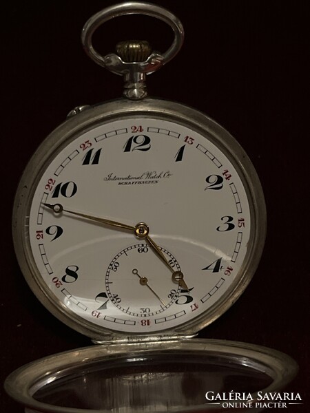 IWC Schaffhausen Ezüst /800/- as Antik /1900/- as évek Zsebóra