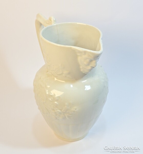 Ritka, faun fejes antik Zsolnay kancsó