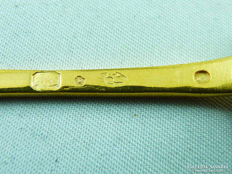 NAGYON SZÉP, ANTIK EZÜST KAVIÁRTARTÓ, PÁRIZS, CA. 1820!!!