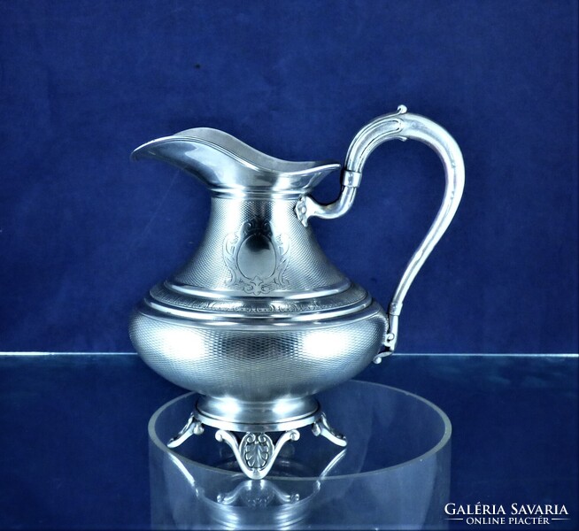 KÁPRÁZATOS, ANTIK EZÜST KIÖNTŐ, PÁRIZS, CA. 1880!!!