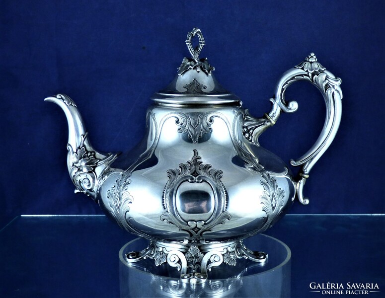 GYÖNYÖRŰ, ANTIK EZÜST KIÖNTŐ, CA. 1850!!!