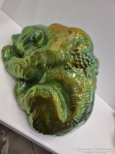 Zsolnay eosin Szolos Medve