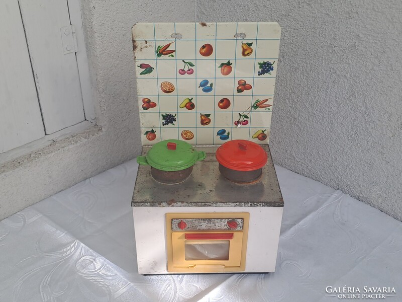 Lemez konyha retro gyerek játék