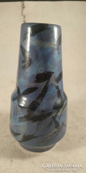 Art deco mázas kerámia váza 890