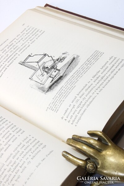 1881 - Topinard Az anthropológia kézi könyve Számos illusztrációval kiadói kötésben !!