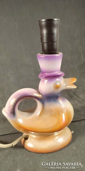 Mázas kerámia art deco lámpa 900