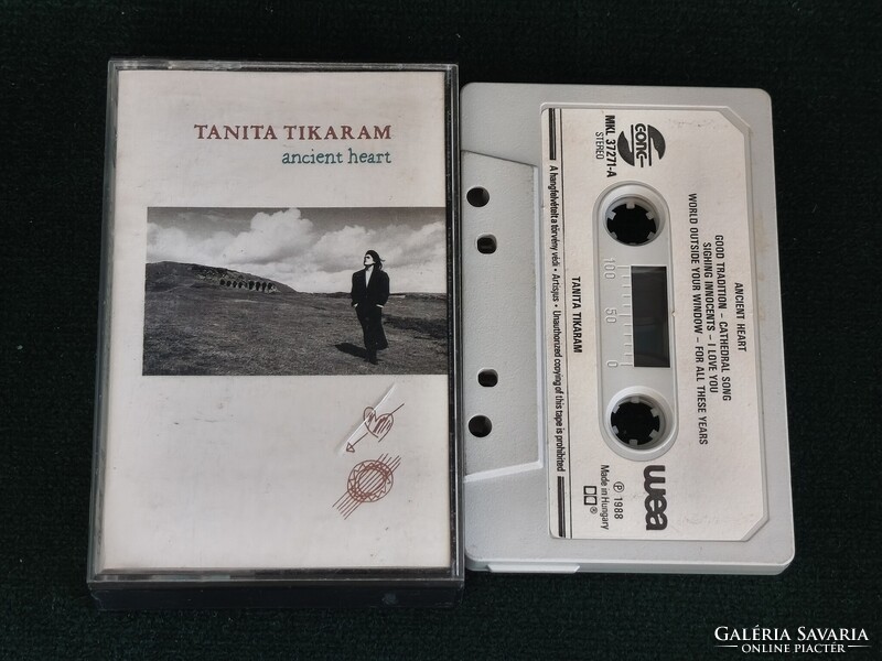 Tanita Tikaram - Ancient Heart (1988) MC - Magyar GONG Kiadás - Twist In My Sobriety