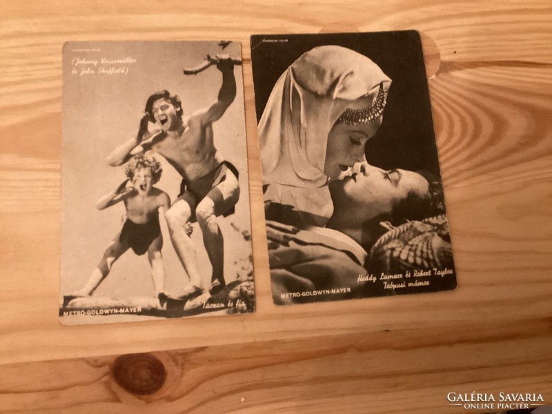 Mozi - fotó lapok 1940- ből .