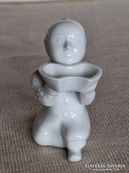 Herendi fehér kínai  figura