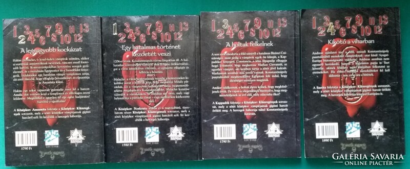 Középkor Vámpír: Klánregények sorozat 1-4.> Szórakoztató irodalom > Fantasy > Vámpírtörténetek