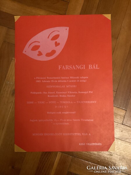 Farsangi Bál 1983 .