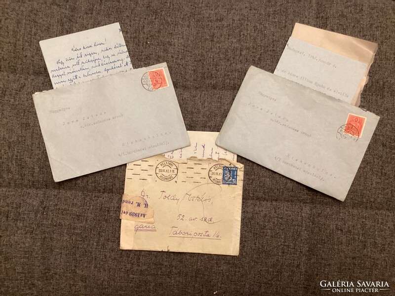 Levelek a 2. világháború idejéből .