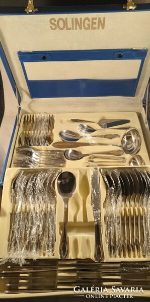 Solingen aranyozott evőeszköz készlet 911