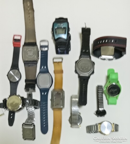 Készlet ürítés ! 13 db karóra Egyben! Ebből,-11db ana-Digi, és 2 db led karóra !Mind működik !