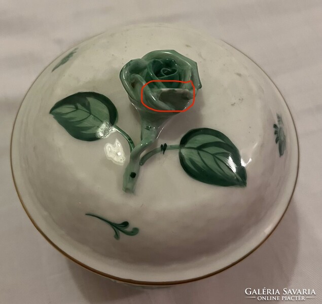 6 személyes Herendi Petrezselyem mintás kávés készlet