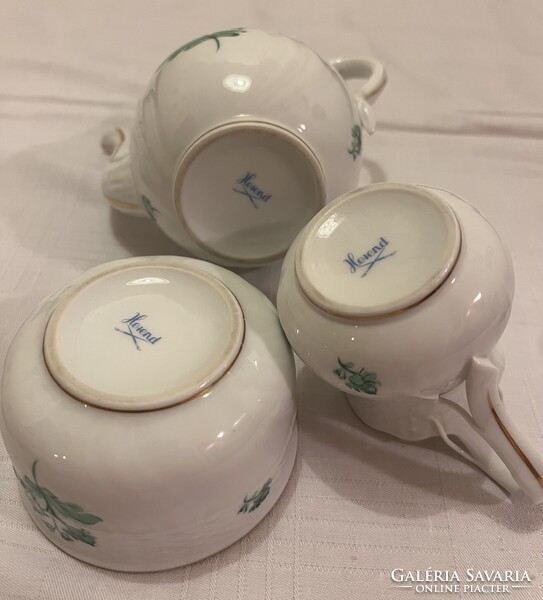 6 személyes Herendi Petrezselyem mintás kávés készlet