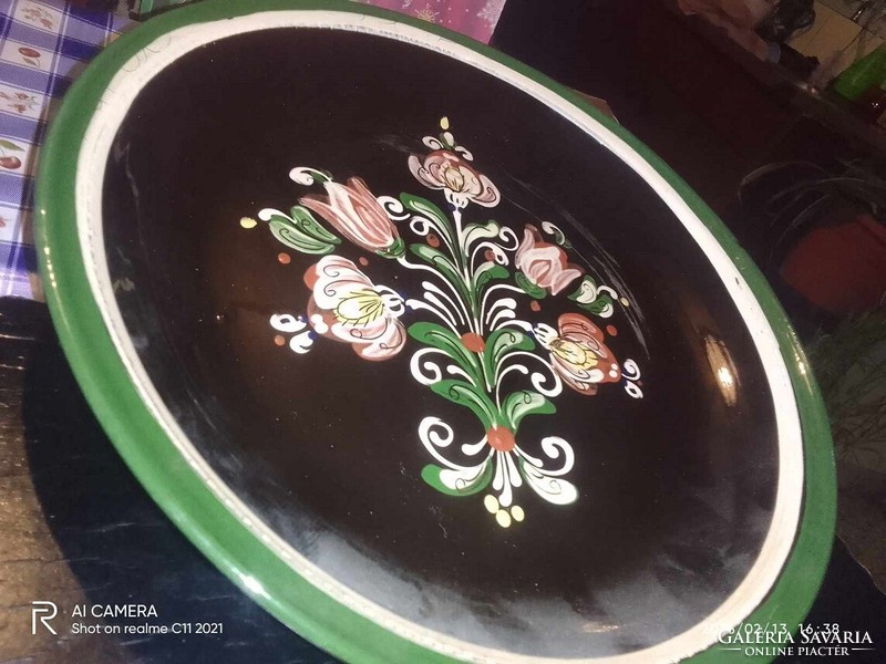Beautifully colored wall plate