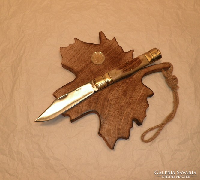 TAPODI nagy méretű náder bicska, gyűjteményből. Kés, bicska, tőr, borotva.