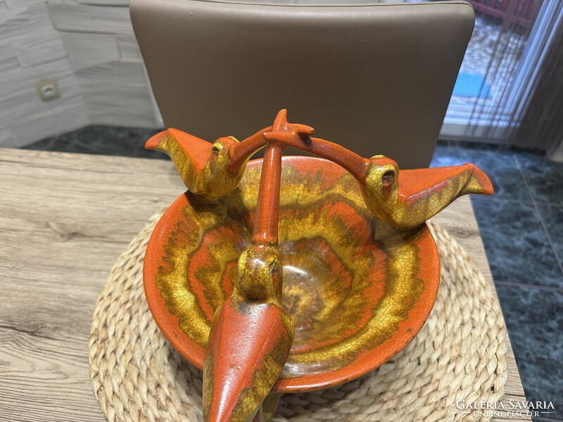 1920-1930 közötti Gorka Géza limitált példányban készült kerámia. Extra ritka.