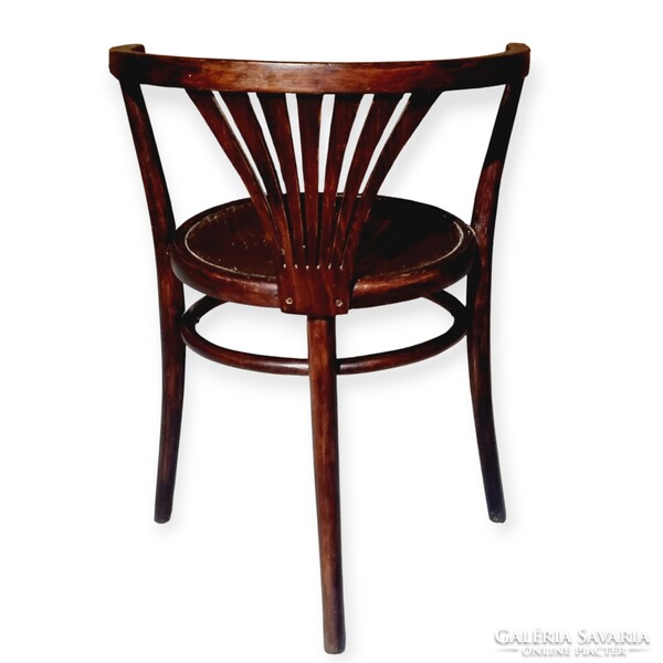 Szecessziós bécsi Thonet ülőgarnitúra, pad + 4db szék