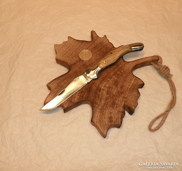 Régi TAPODI fejesgörbe, gyűjteményből. Kés, bicska, tőr, borotva.
