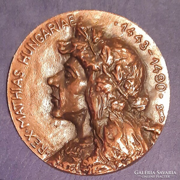 REX MATTHIAS HUNGARIAE 1443-1490 falidísz