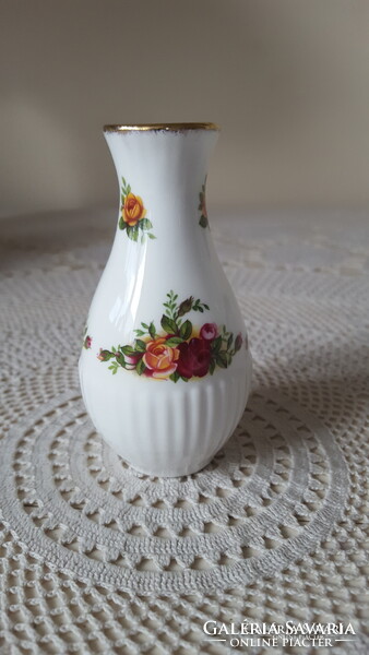 Royal Albert "Old Country Roses"kis porcelán váza