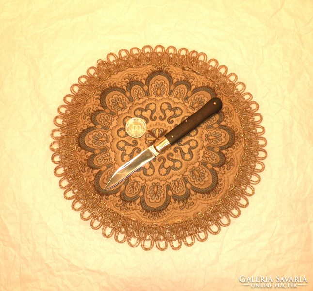 POLYÁK bicska, gyűjteményből. Kés, bicska, tőr, borotva.