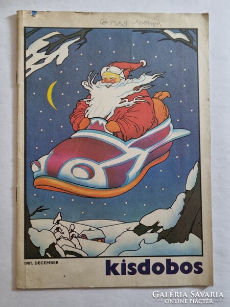 Kisdobos újság 1981. december - régi gyermekújság