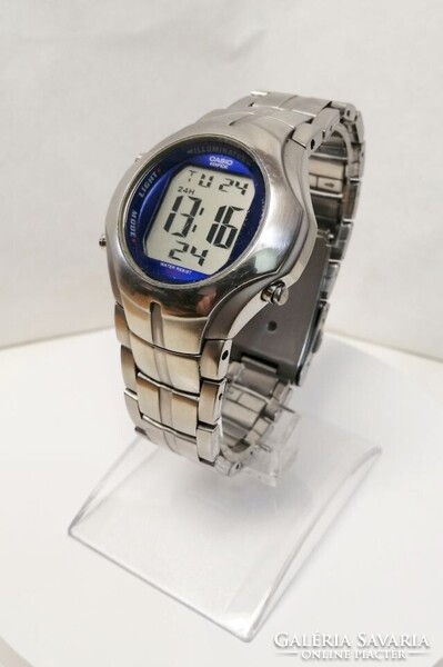 Casio Edifice edf-100, Digitális nagy kijelzős Retro Quartz karóra kiváló állapotban