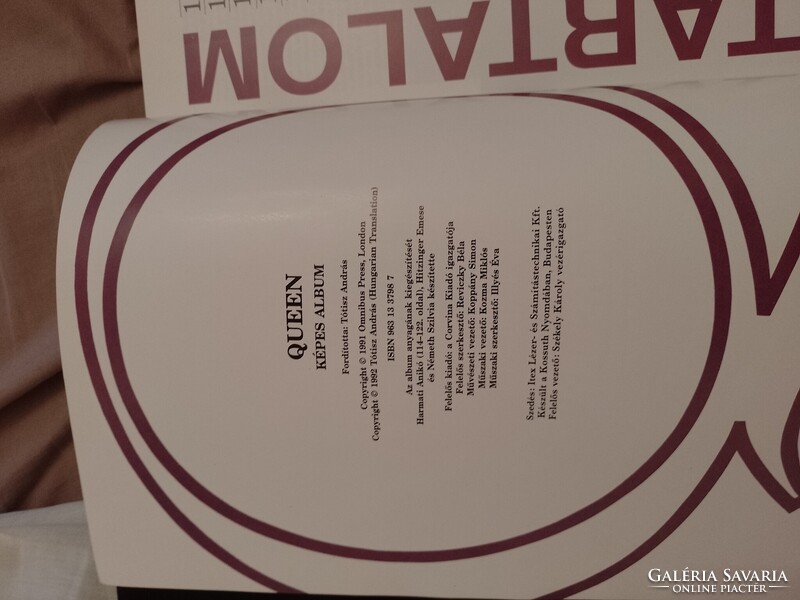 QUEEN  egyűttesrõl készűlt album  1992 és kiadás