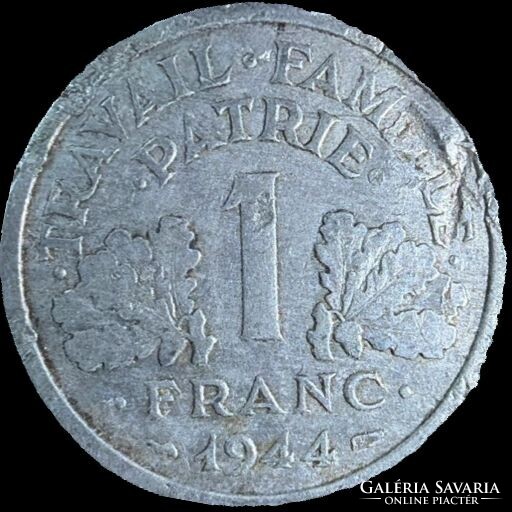 France 1 franc 1944 XF