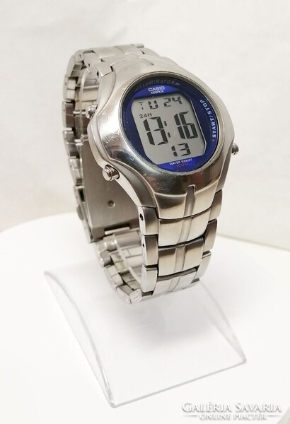 Casio Edifice edf-100, Digitális nagy kijelzős Retro Quartz karóra kiváló állapotban