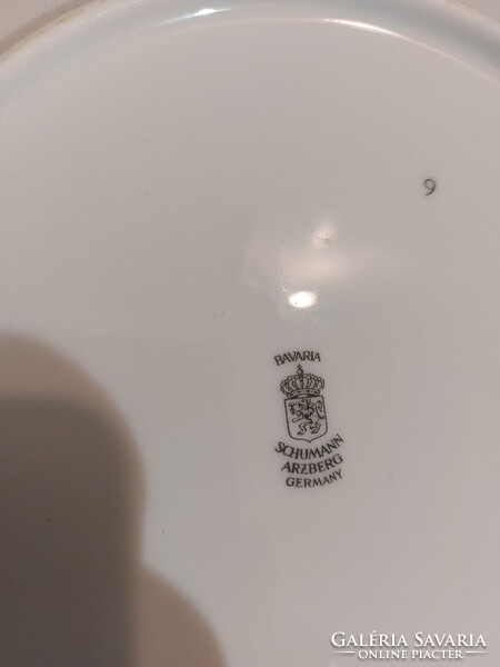 Bavaria, gyönyörű halas porcelán készlet, tányérok, tálak, hal horgászoknak, horgász