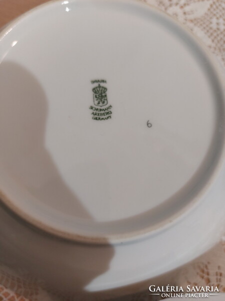 Bavaria, gyönyörű halas porcelán készlet, tányérok, tálak, hal horgászoknak, horgász