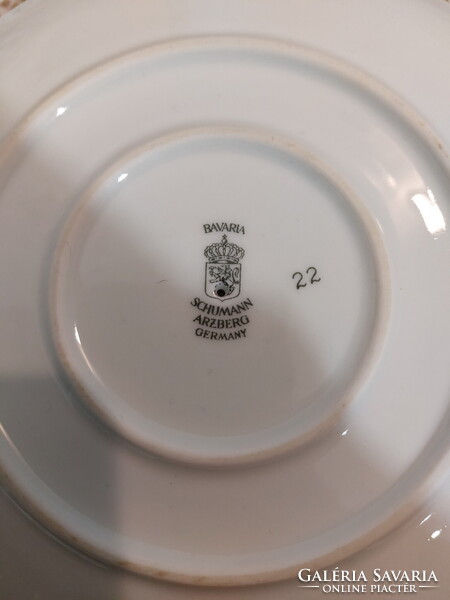 Bavaria, gyönyörű halas porcelán készlet, tányérok, tálak, hal horgászoknak, horgász