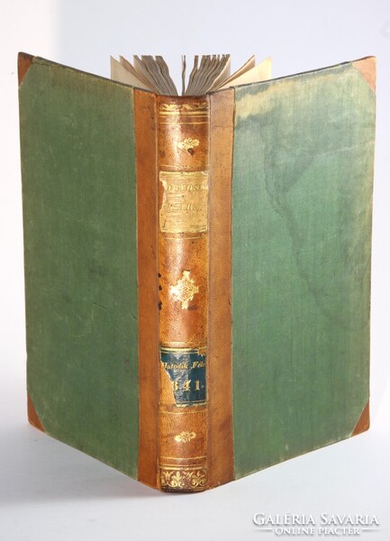 1841 Orvosi tár  - Pálinkaiszákosság, Az Aradi kórház kihajtható metszetével Érdekes orvosi cikkek !