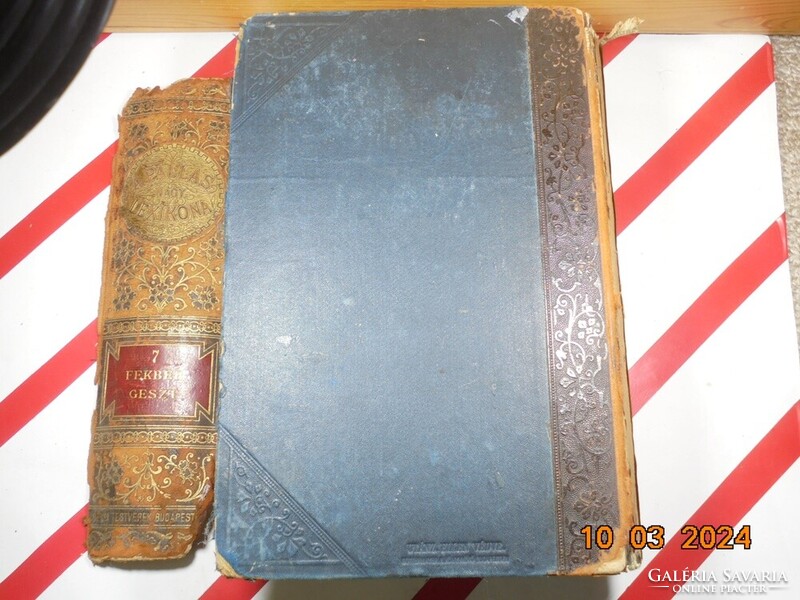 A Pallas Nagy Lexikona - VII. kötet  (Fekbér-Geszt) 1894-es kiadás