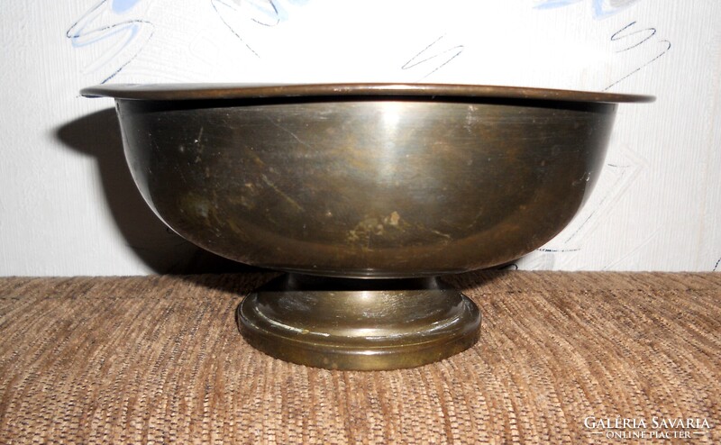 Antik keleti réz evőcsésze