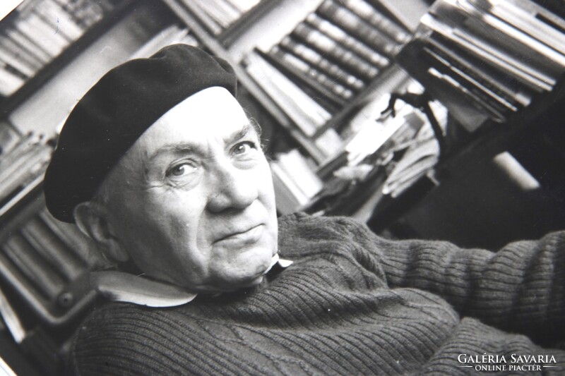 1970 Illyés Gyula író eredeti fényképe sajtófotó Hibátlan példány !!