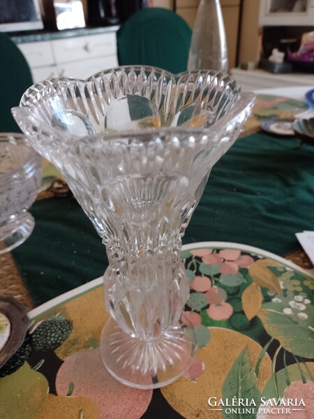 Bohémia ólomkristály váza