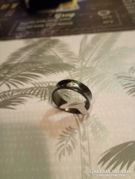 Nemesacél gyűrű 15.  ﻿Hihetetlen aukciók és akciók folyamatosan !Vegye-Vigye