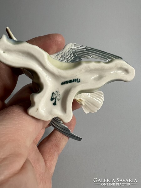 KARL ENS Volkstedt porcelán madár, sirály