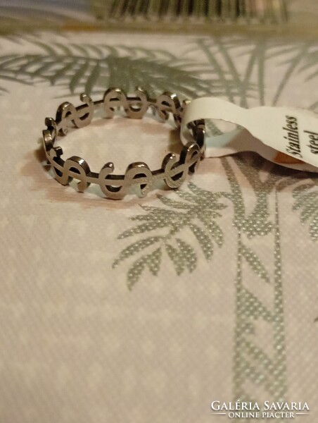 Nemesacél gyűrű 40.Hihetetlen aukciók és akciók folyamatosan !Vegye-Vigye