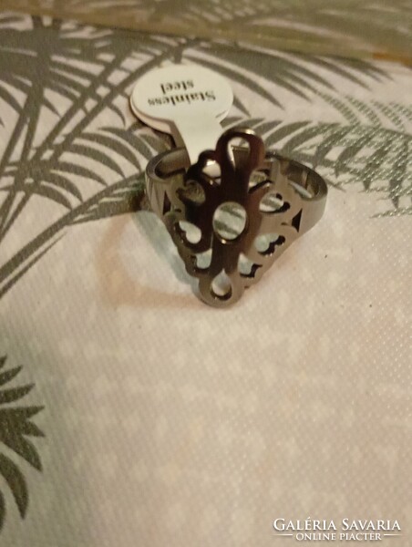 Nemesacél gyűrű 36.Hihetetlen aukciók és akciók folyamatosan !Vegye-Vigye