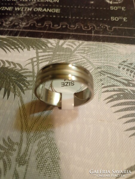 Nemesacél gyűrű 6   ﻿Hihetetlen aukciók és akciók folyamatosan !Vegye-Vigye