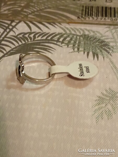 Nemesacél gyűrű 41.Hihetetlen aukciók és akciók folyamatosan !Vegye-Vigye